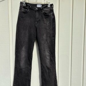 Lola Jeans mid rise raw hem jeans